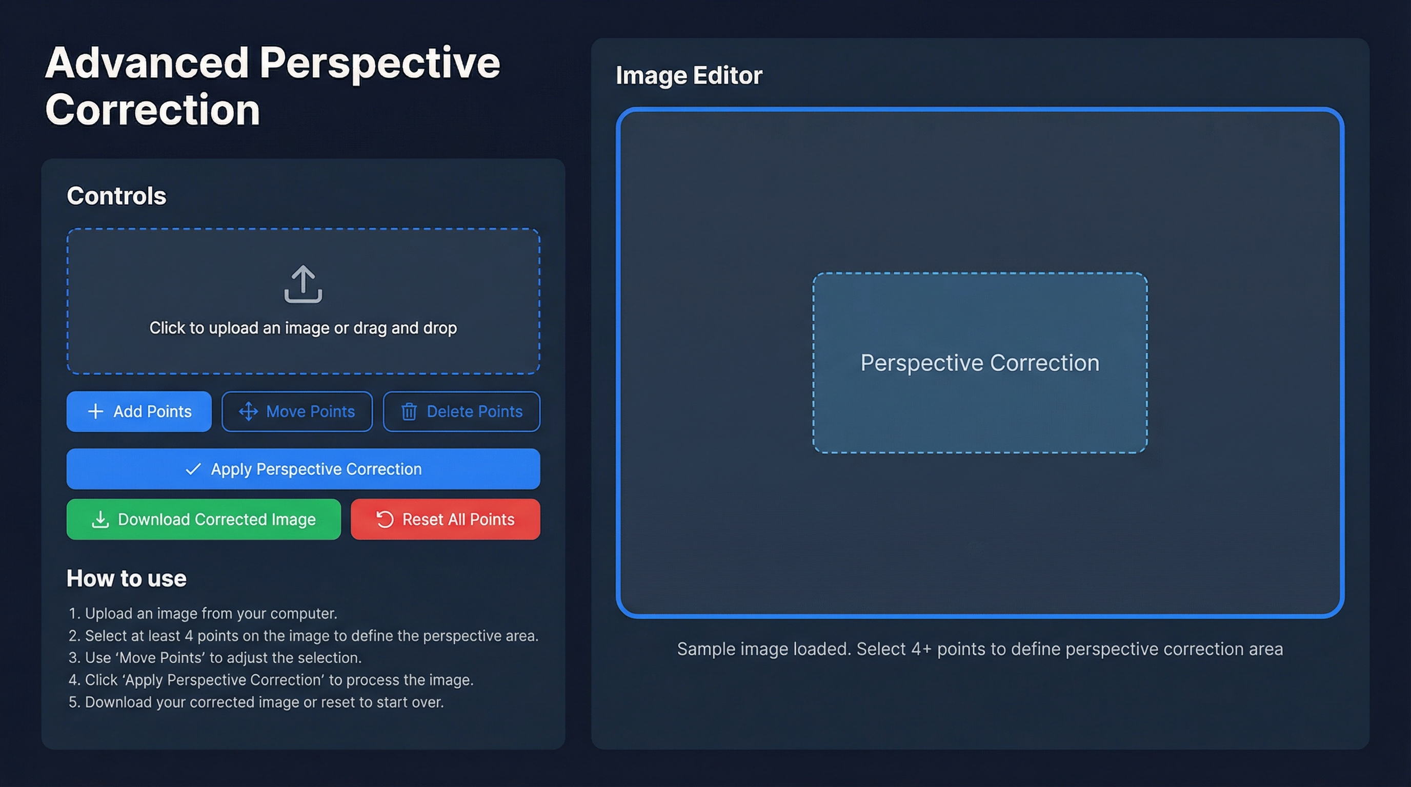 Paper Perspective Correction